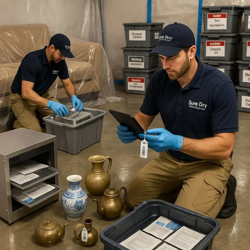 Content Protection and Restoration process in Denton, TX