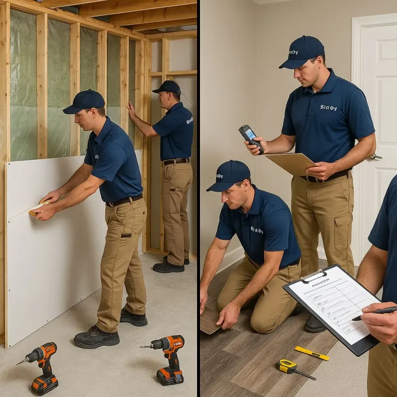 Repairs and Reconstruction process in Denton, TX
